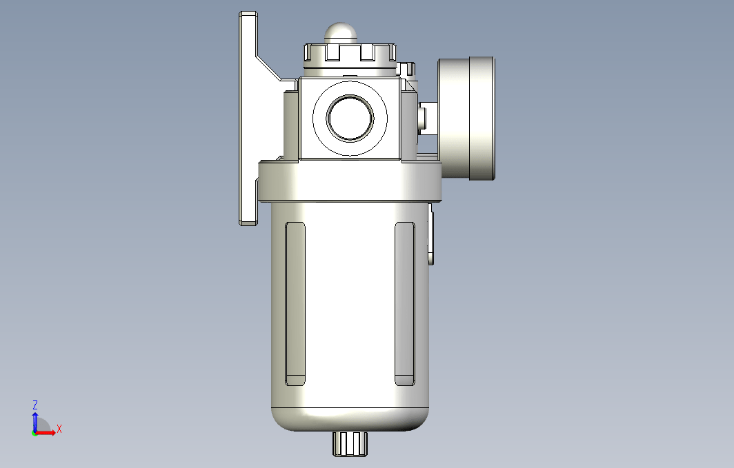 气源处理元件三点式组合3D-CC-400-H系列