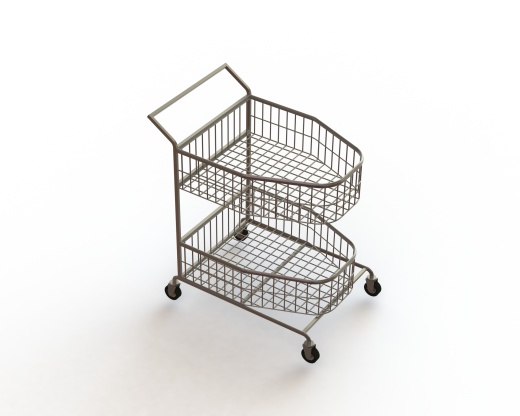 Trolley双层超市手推车缩略图