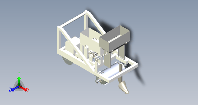 甘蔗种植机的结构设计三维Step+CAD+说明书