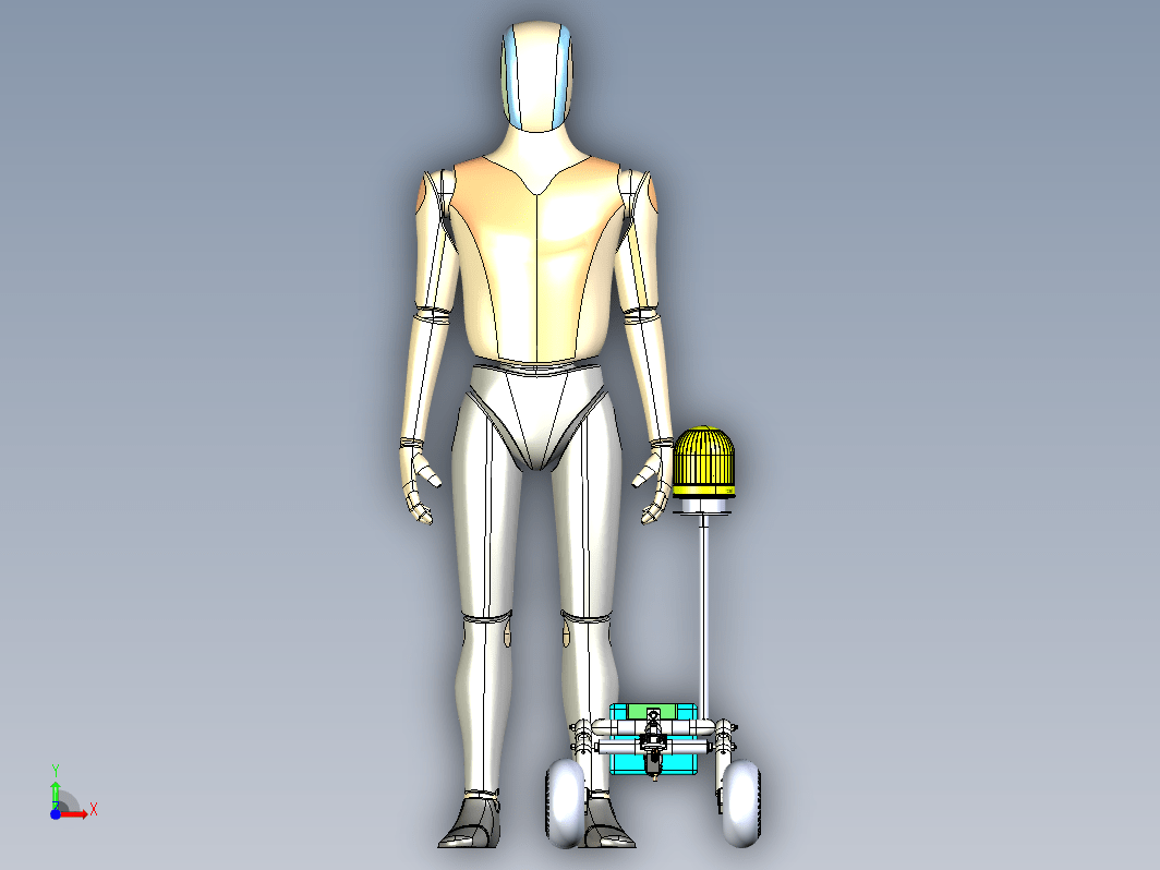 Unmanned ground vehicle六轮小车结构