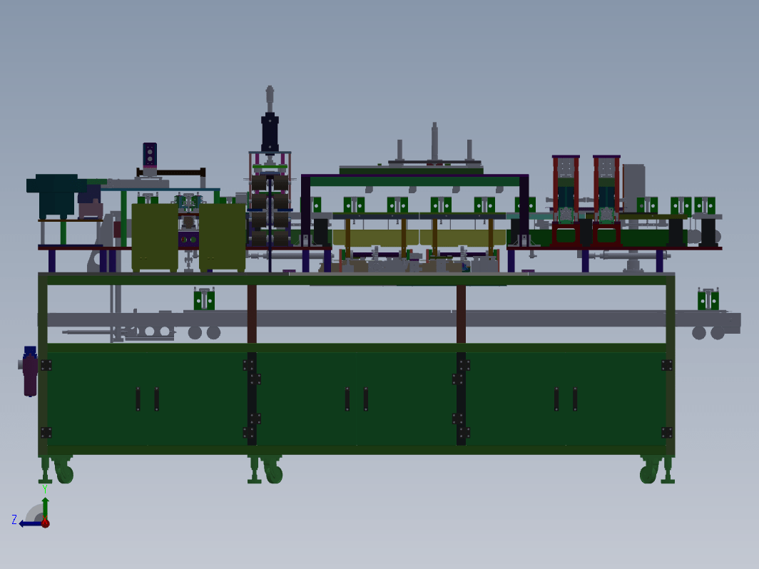 type c 组装线（治具回流式组装流水线）