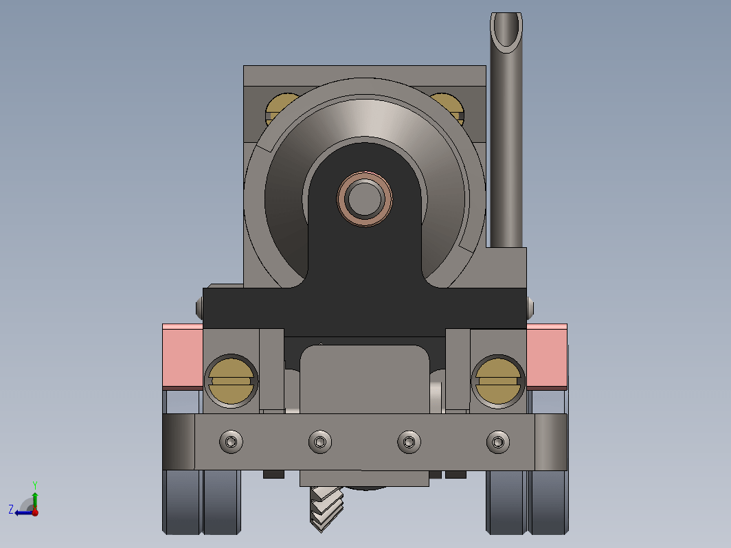 混凝土搅拌车玩具模型