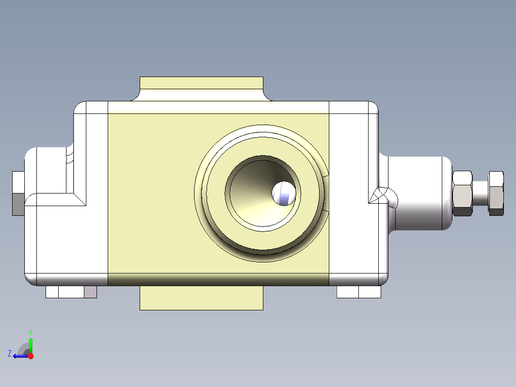 顺序阀的设计三维SW2012带参+CAD+说明书