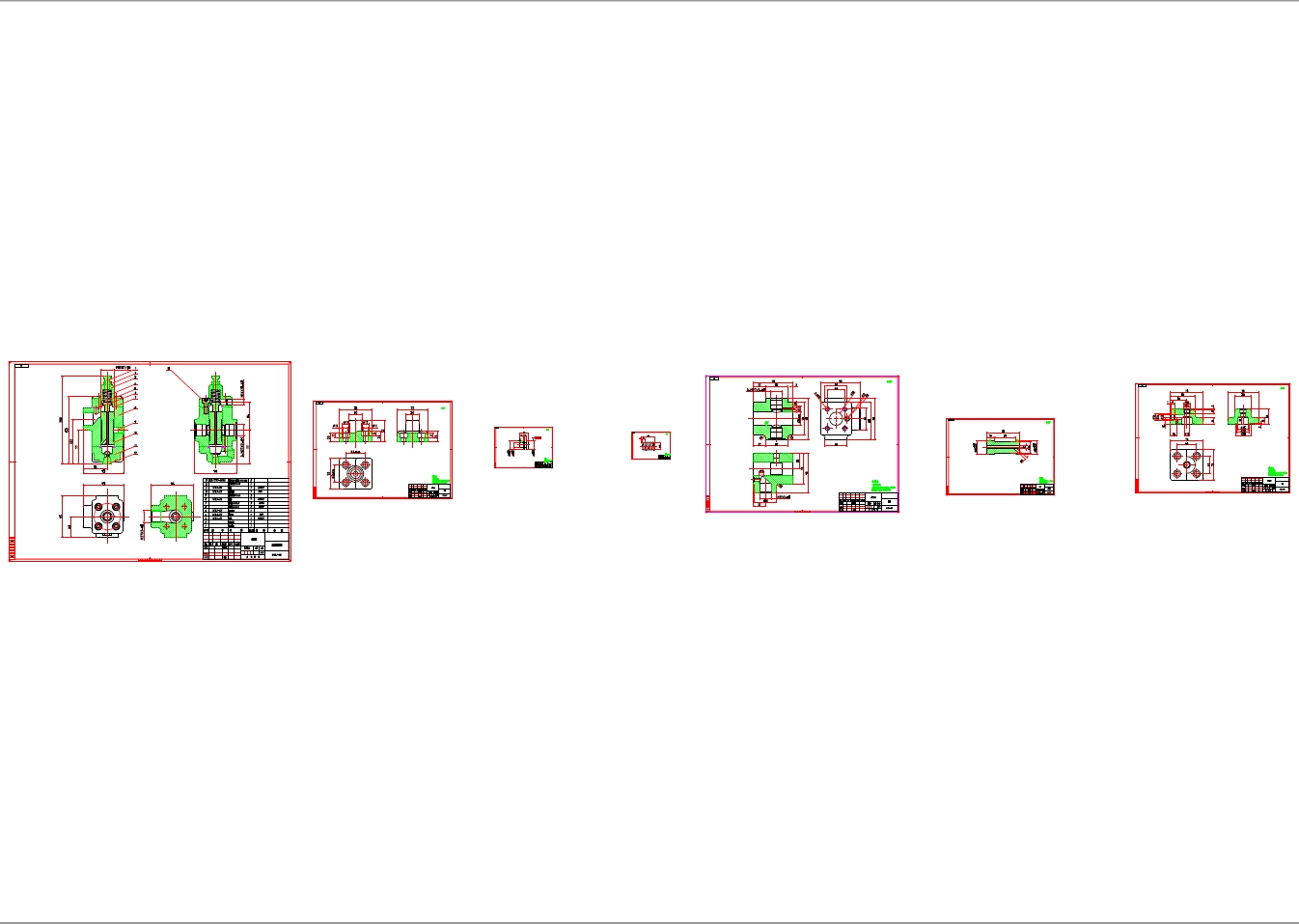 顺序阀的设计三维SW2012带参+CAD+说明书