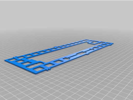 鸭鹰毒蛇键盘3d打印缩略图