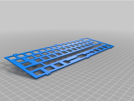 鸭鹰毒蛇键盘3d打印缩略图