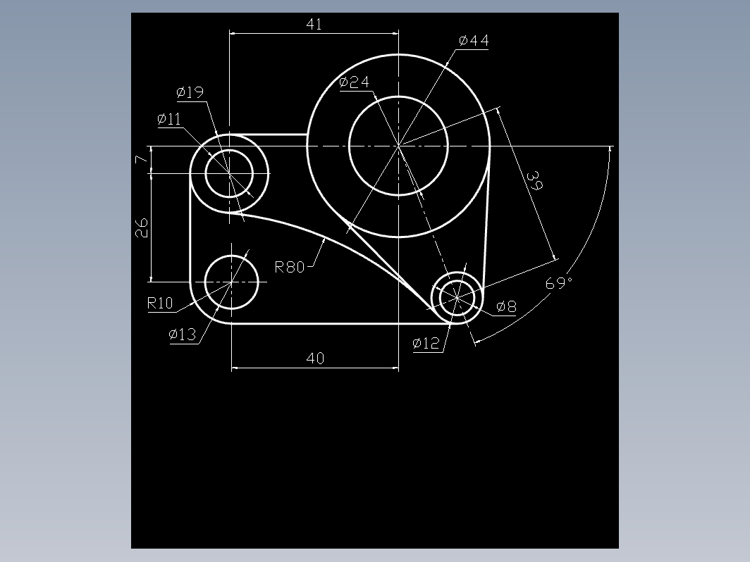 CAD机械零件图-机械制图21