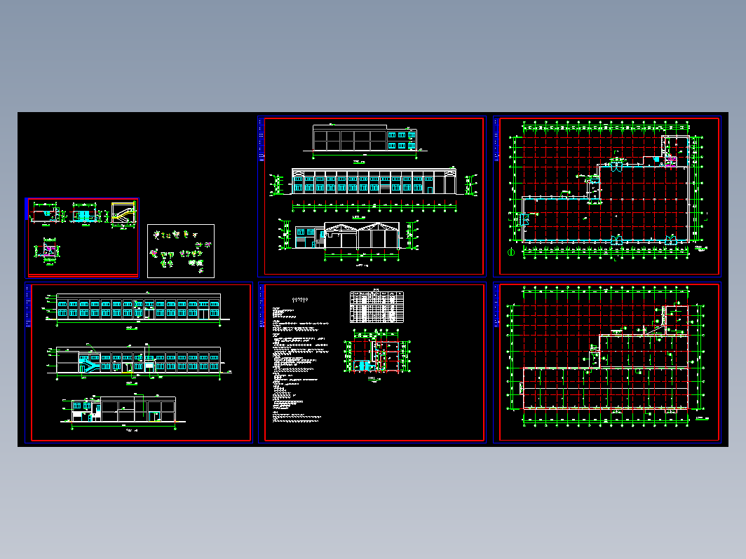 厂房整套建筑施工图