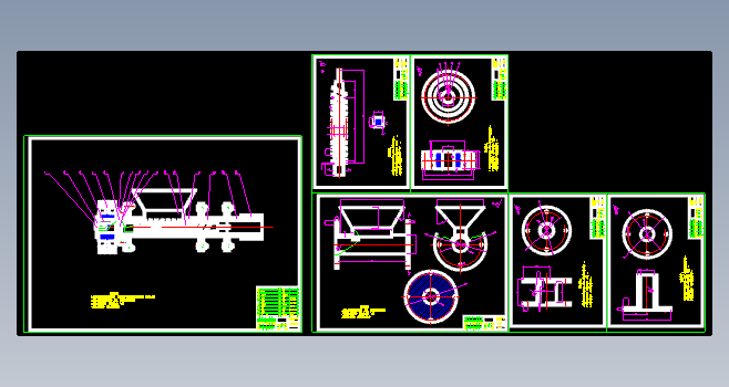 树枝粉碎成型机的成型机结构设计CAD+说明