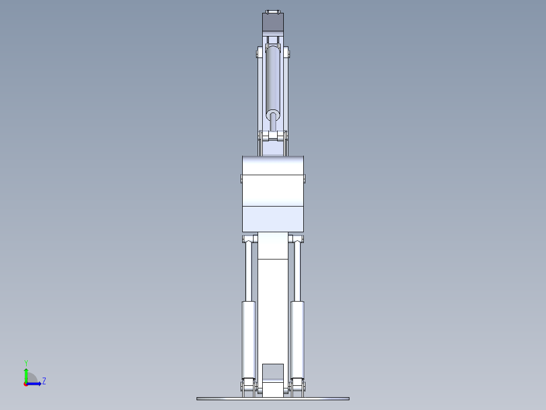 卡特彼勒起重机臂（运动研究）