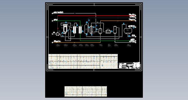 年产25万吨的合成氨车间设计CAD+说明