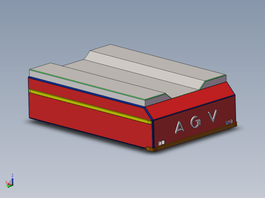 背托式AGV智能运载机器人