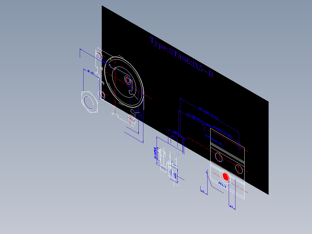 SDA气缸 83-STA-63-SW