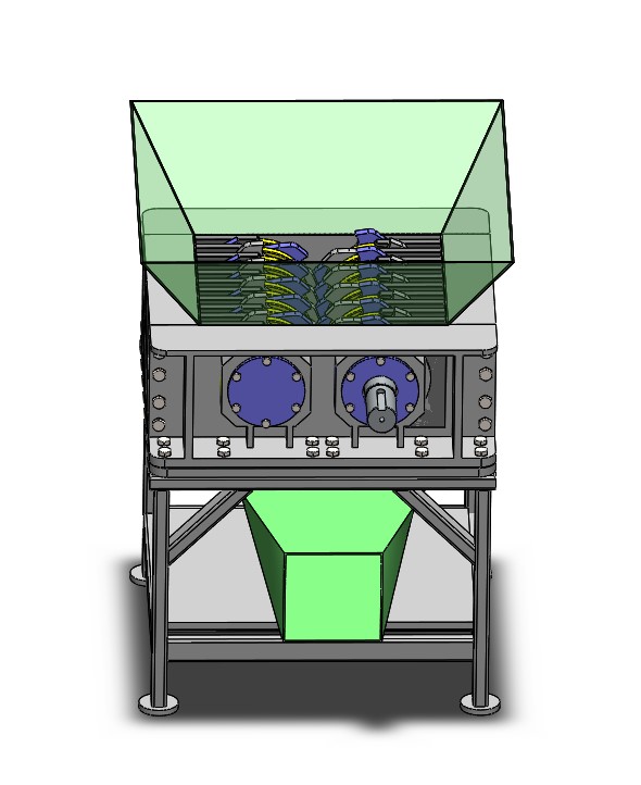 粉碎机建模