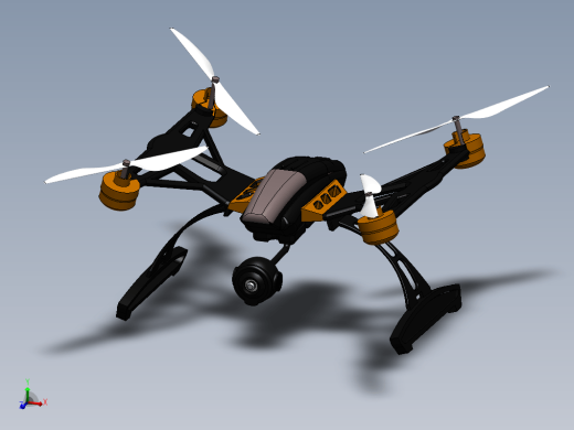 Drone小巧航拍无人机造型缩略图
