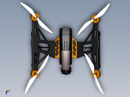 Drone小巧航拍无人机造型缩略图