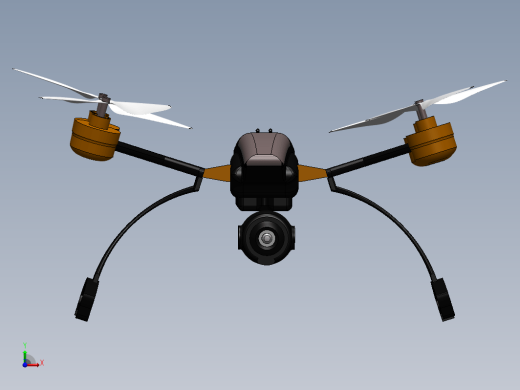 Drone小巧航拍无人机造型缩略图