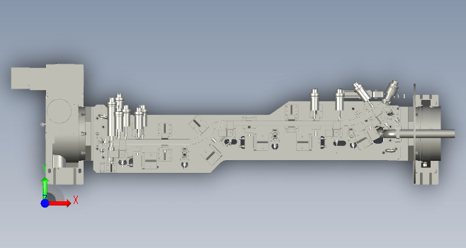 边梁型材四轴夹具