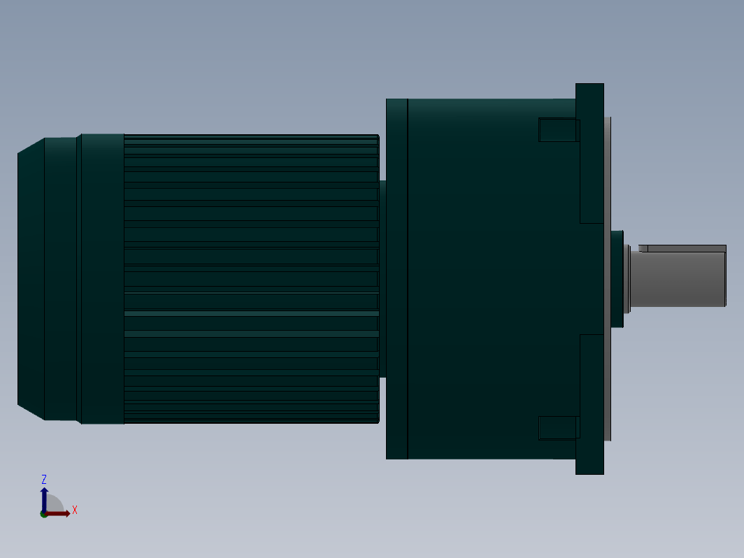 CV-32-400-100～200立式三相铝壳(刹车)马达减速机[CV-32-400-160-G3]