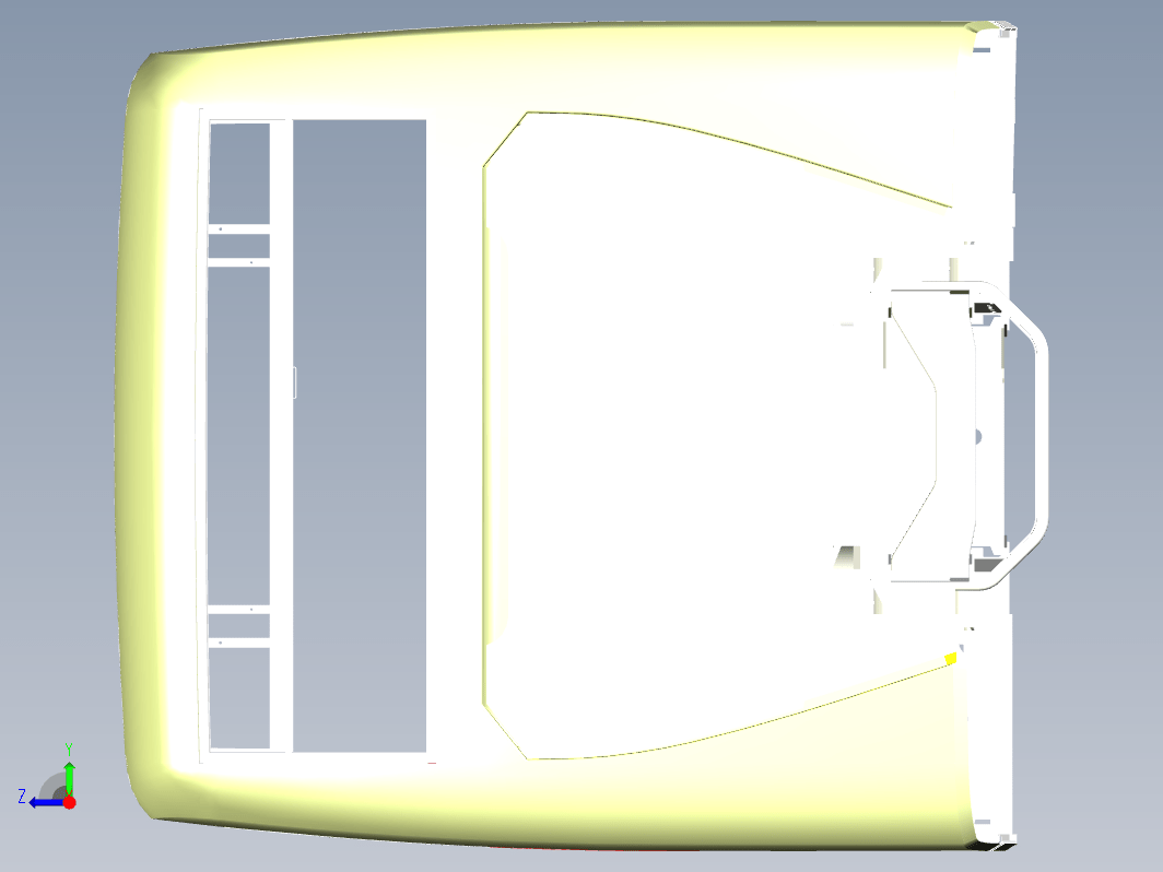 客车车架CATIA