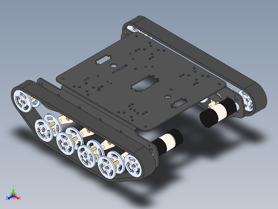 ts100-tank履带坦克底盘