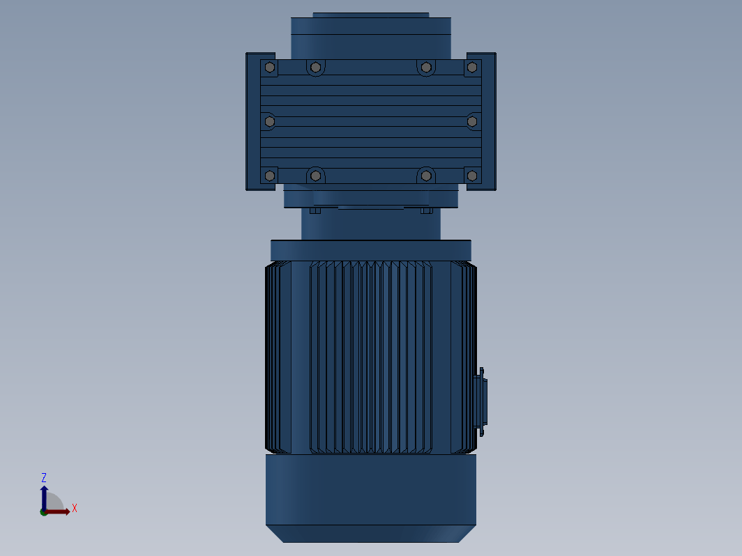 FAZ37 B14法兰空心轴安装平行轴-斜齿轮减速电机[FAZ37-66.09Y0.37-4P-M1-J1]