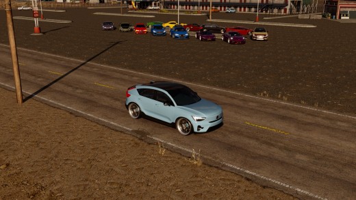 Volvo C40 汽车缩略图