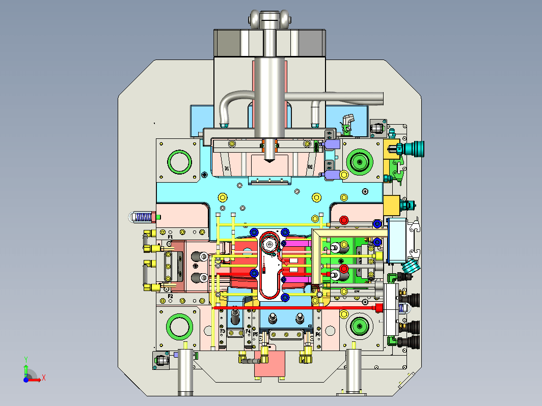 大型汽车模具A14