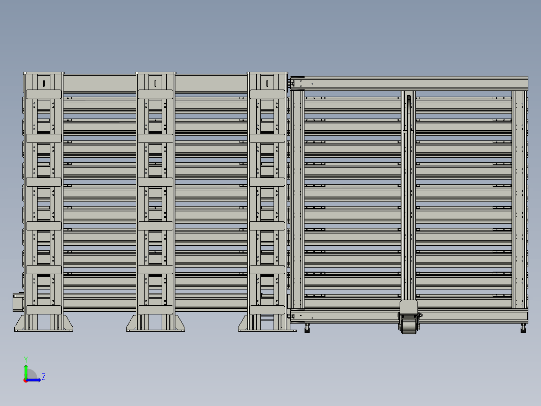 roll-out rack展开架