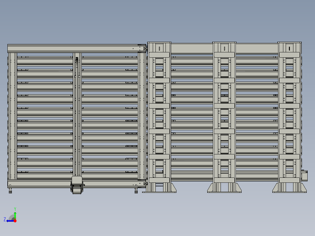 roll-out rack展开架