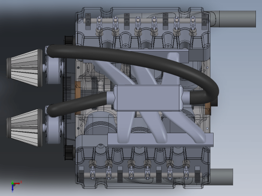 双涡轮增压V6发动机 Twin Turbo V6 Engine缩略图
