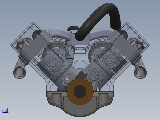 双涡轮增压V6发动机 Twin Turbo V6 Engine缩略图