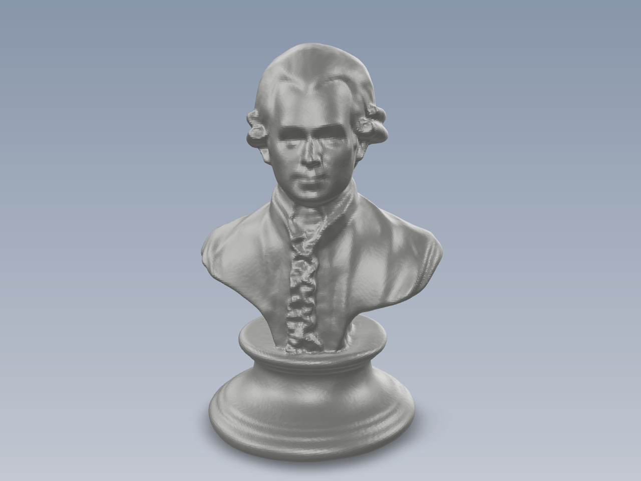 Mozart sculpture 莫扎特雕塑模型