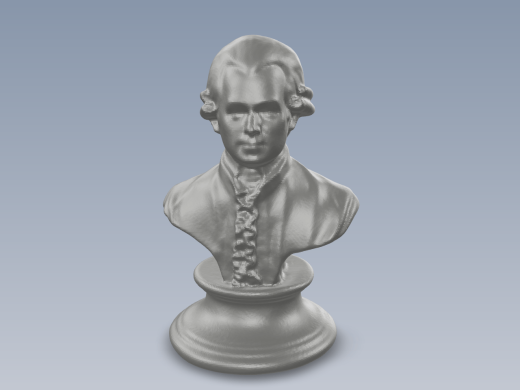 Mozart sculpture 莫扎特雕塑模型缩略图
