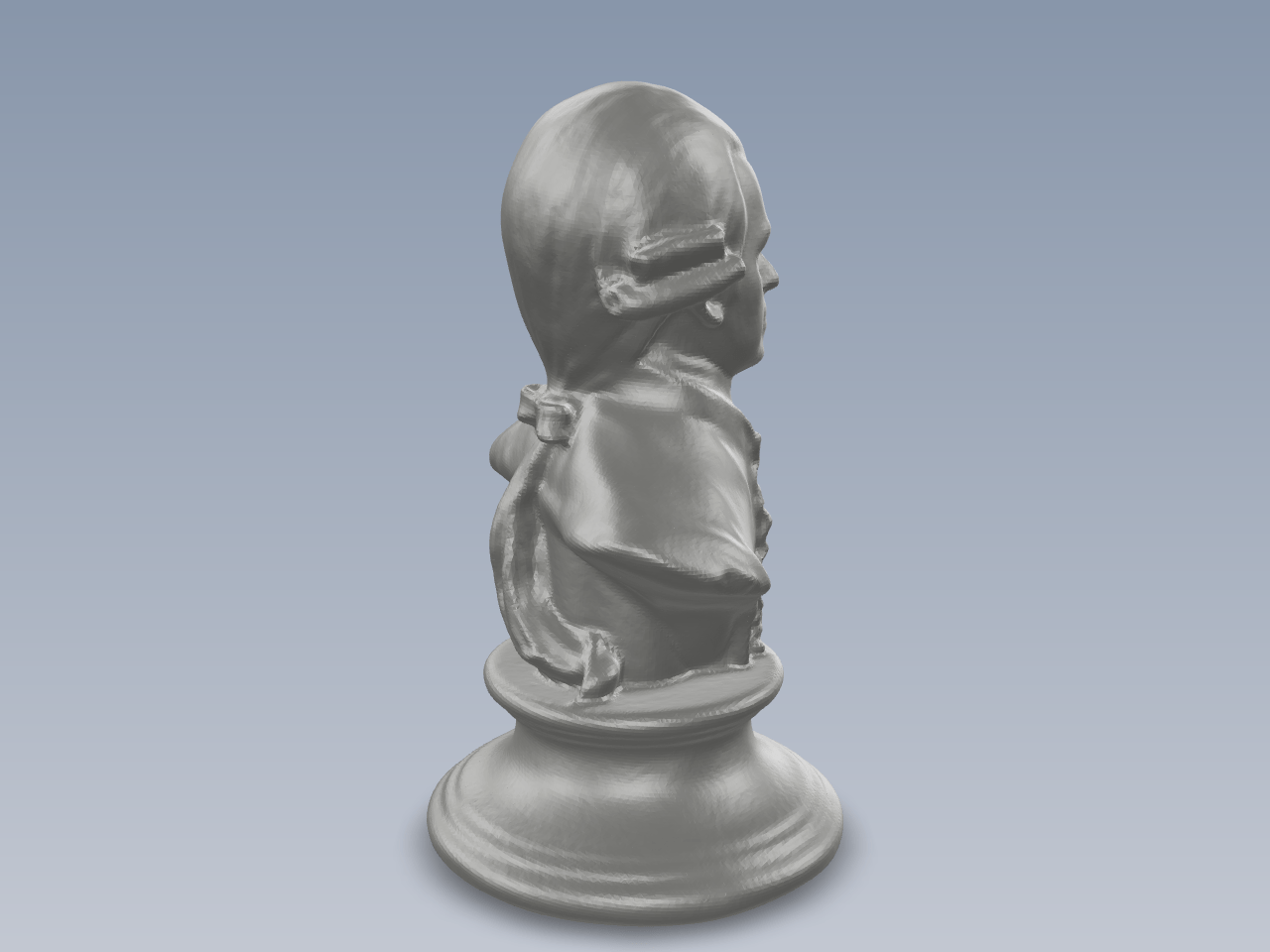 Mozart sculpture 莫扎特雕塑模型