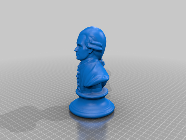 Mozart sculpture 莫扎特雕塑模型