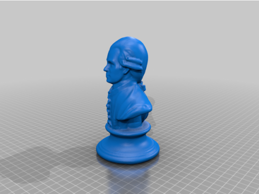Mozart sculpture 莫扎特雕塑模型缩略图