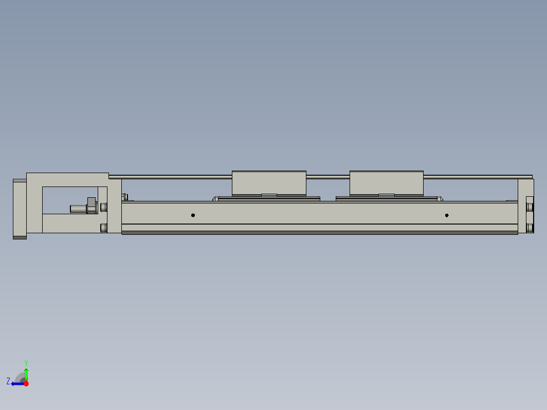 丝杆电缸模组滑台-KY26-802-B-L250-H-1-01-2D