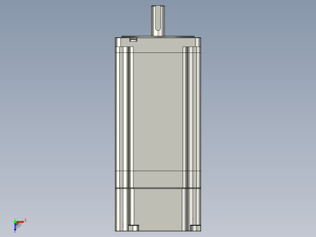 YK86HB156-4432K-01SC  86mm两相步进刹车电机（3D）