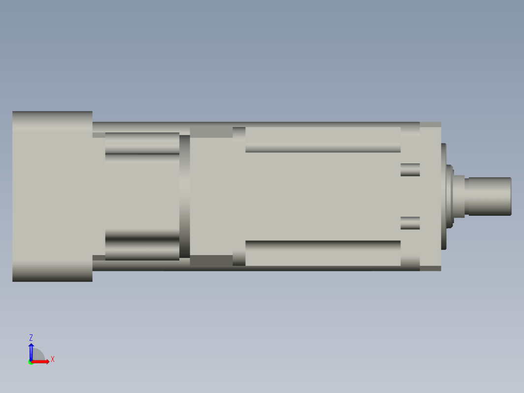 MRB120-L10-S50-MRQD-MRW-P10-1.5KW+减速机伺服电缸MRB120系列P10平行安装1：1（外螺纹）