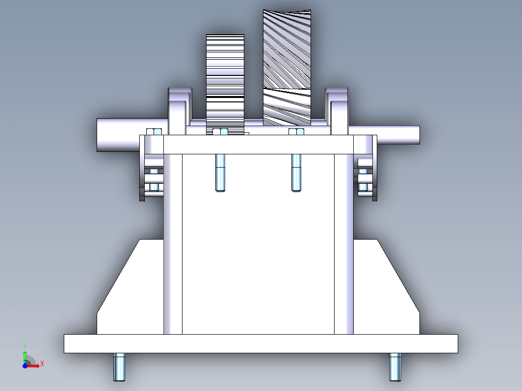 RMD齿轮箱模型3D设计图纸 CATIA建模