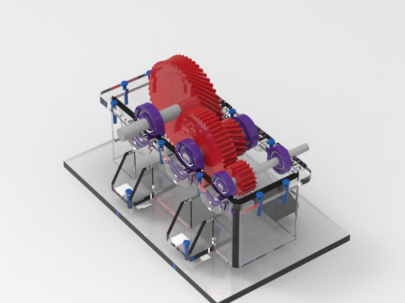 RMD齿轮箱模型3D设计图纸 CATIA建模