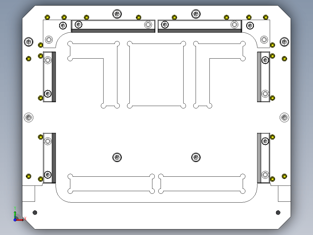 黏贴垫片的夹具