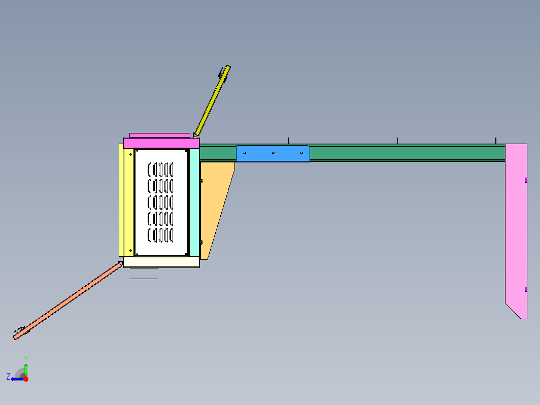 实验室控制面板组件