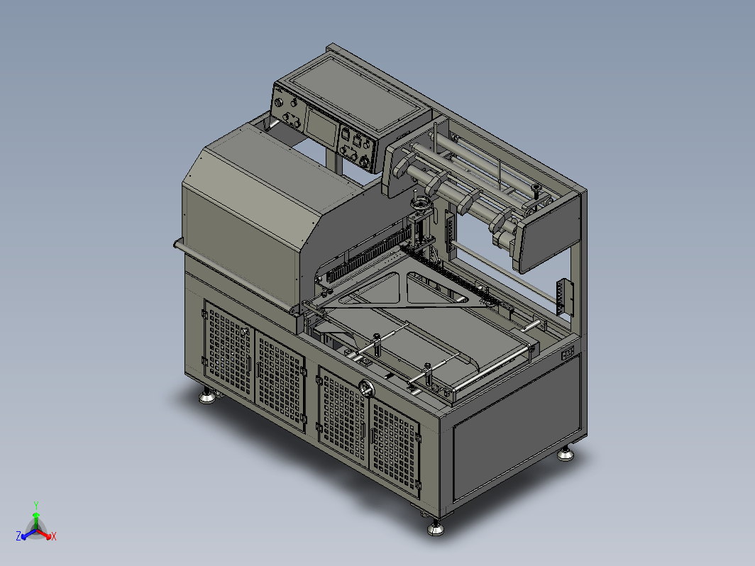 套袋机3D