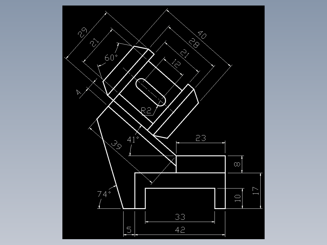 CAD机械零件图-机械制图37