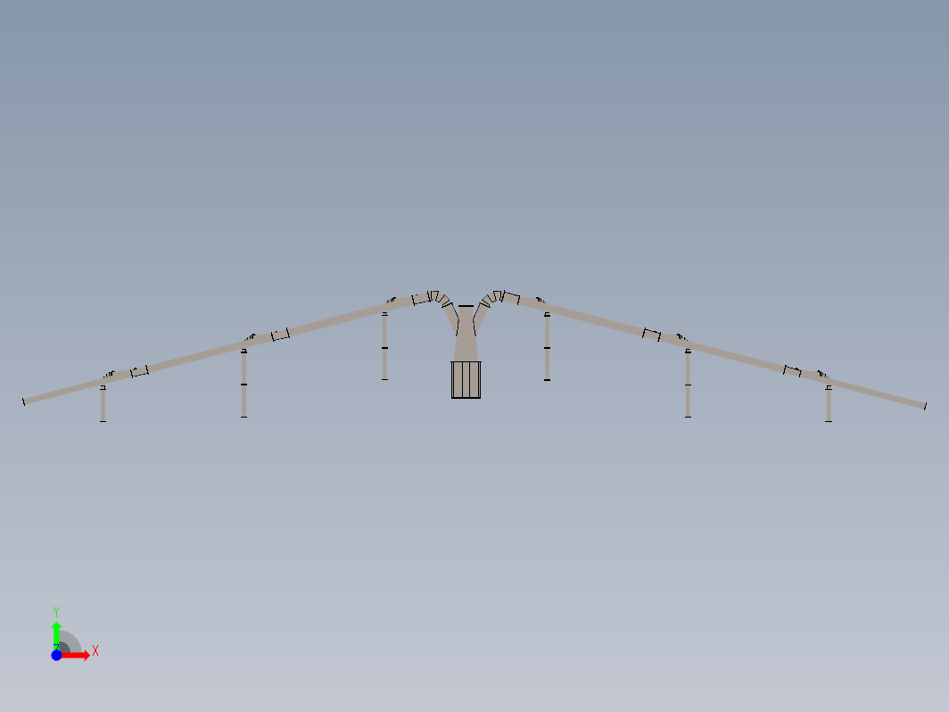 集尘器模型设计3D图档（收集悬浮粉尘和雾沫的设备）