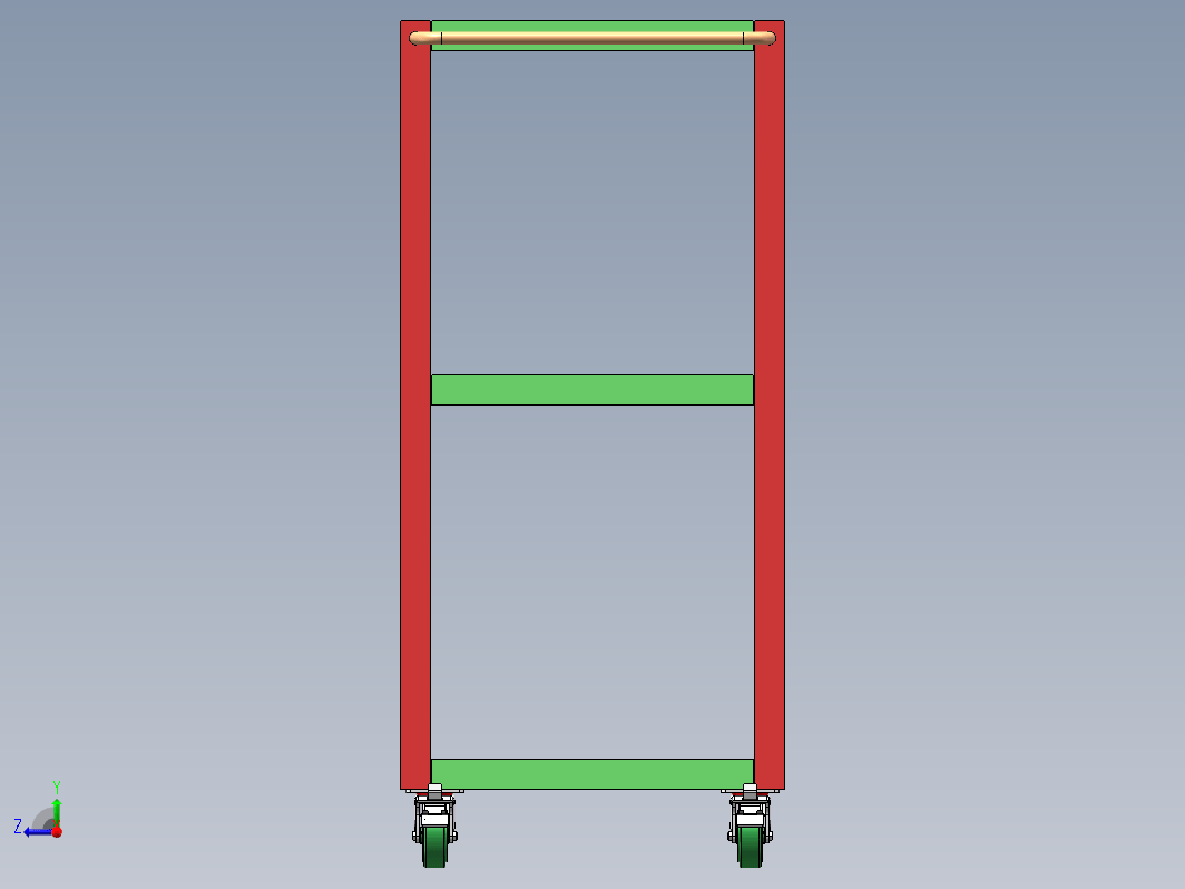 工具柜小推车