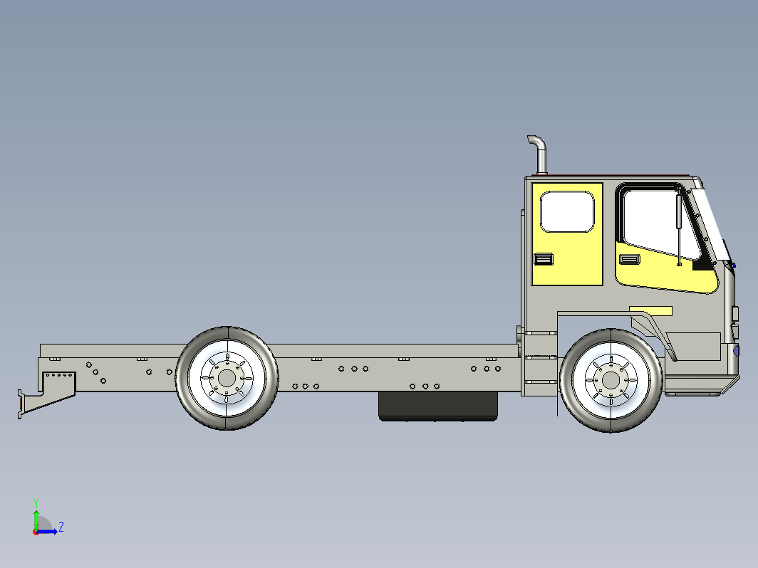 double-cab-chassis-truck卡车底盘