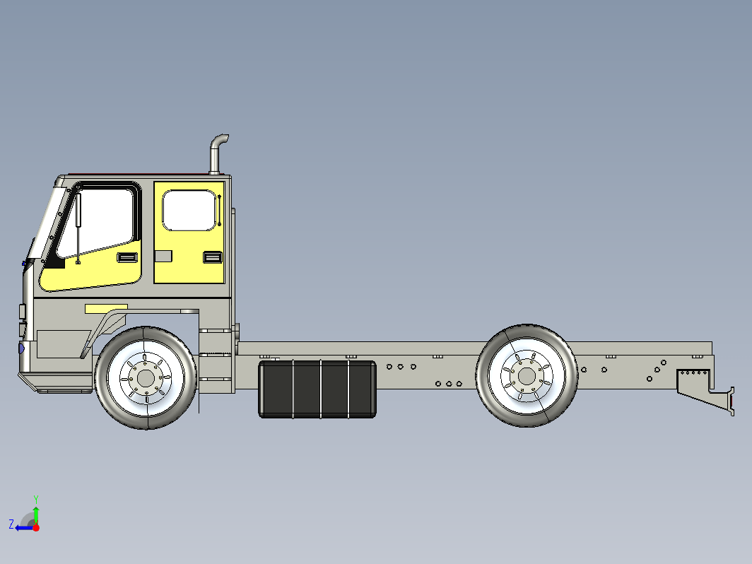 double-cab-chassis-truck卡车底盘